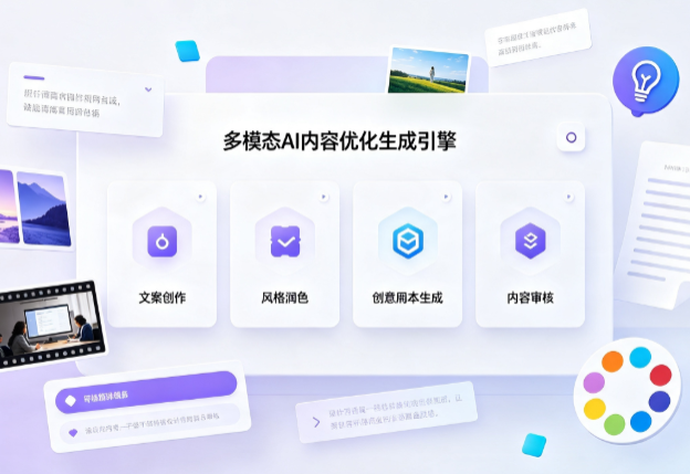 云龙县AI智能内容优化创新 多模态生成技术丰富数字内容创作生态